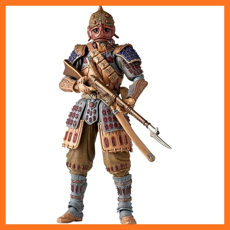 海洋堂 風の谷のナウシカ タケヤ式自在置物 土鬼兵 弐 全高約150mm ノンスケール PVC ABS製 塗装済み 可動フィギュア