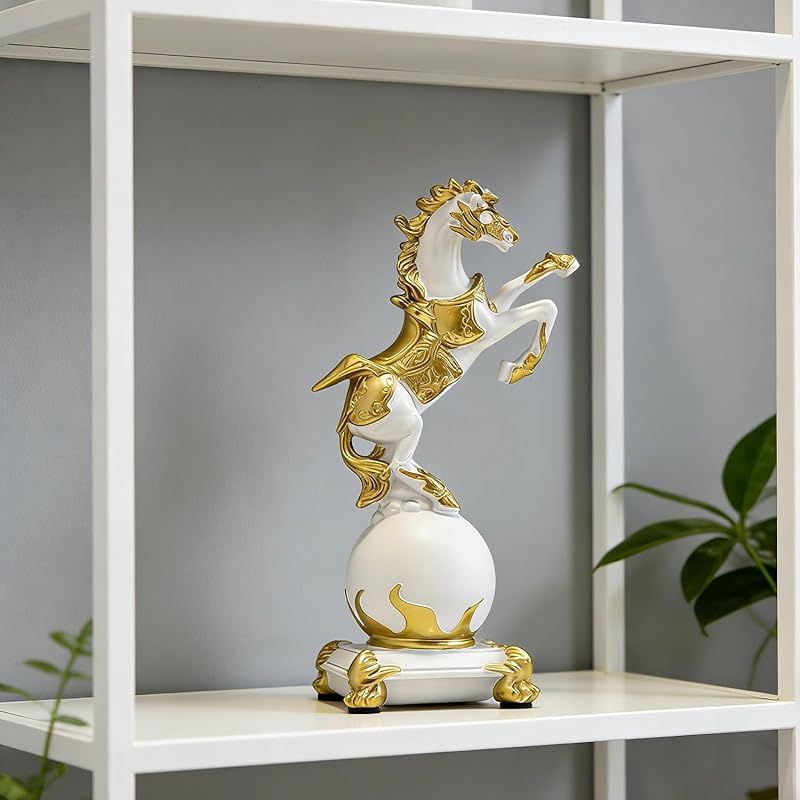 新品】 koundeneko 2026年 干支 置物 午 馬 うま 正月飾り 金運 開運