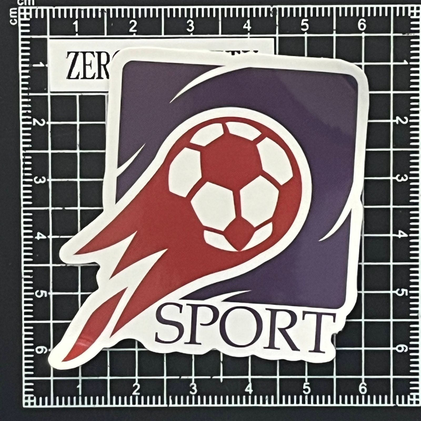 I819 サッカー・フットサル防水ステッカー ZEROGRAVITY - メルカリ