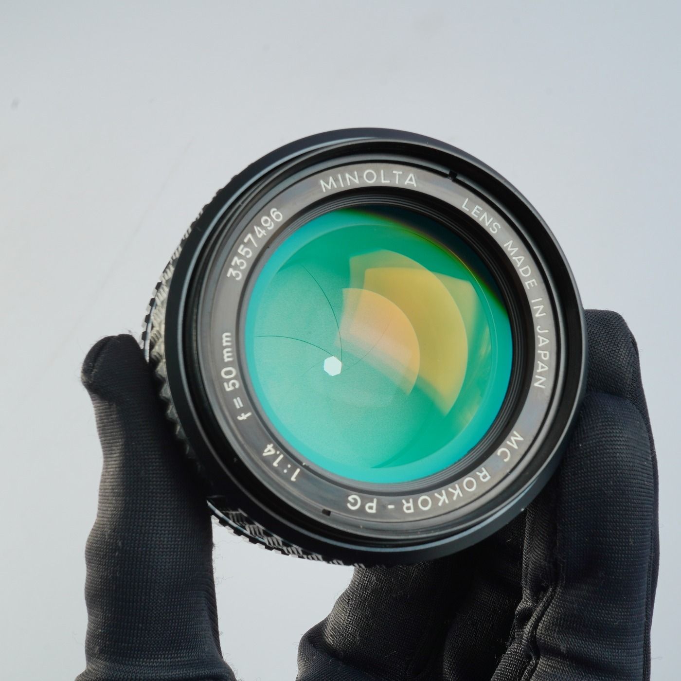 MINOLTA ミノルタ MC ROKKOR-PG 50mm F/1.4 単焦点レンズ - メルカリ