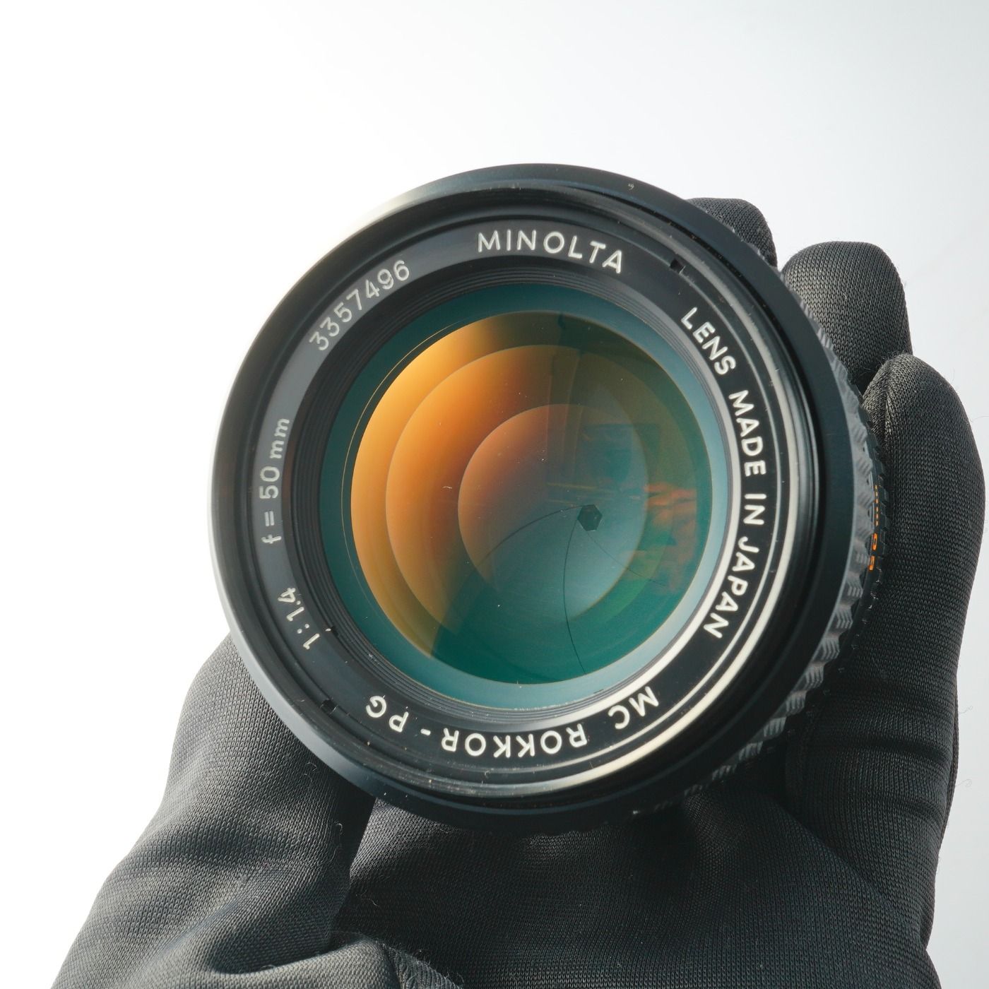 MINOLTA ミノルタ MC ROKKOR-PG 50mm F/1.4 単焦点レンズ - メルカリ