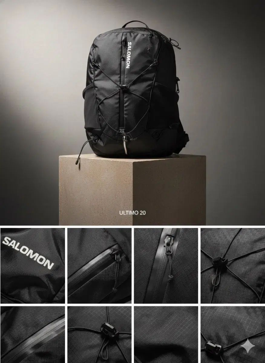  SALOMON サロモン ウルティモ 20 ブラック バックパック その他 アウトドアウェア小物