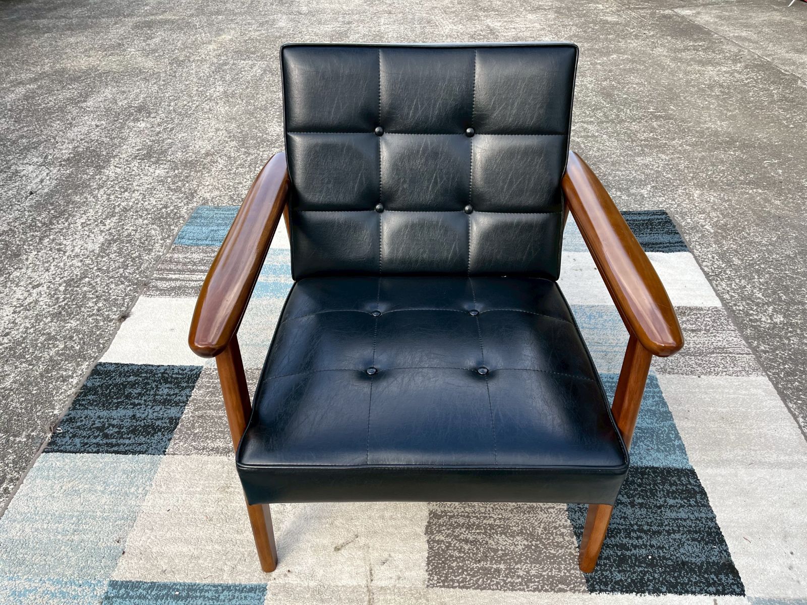 カリモク60 KチェアW36170 ☆karimoku カリモク60 Kチェア 1シーター スタンダードブラック