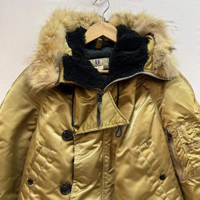 コリンズ 90s USA製 N-2B ミリタリー フライトジャケット メンズ M