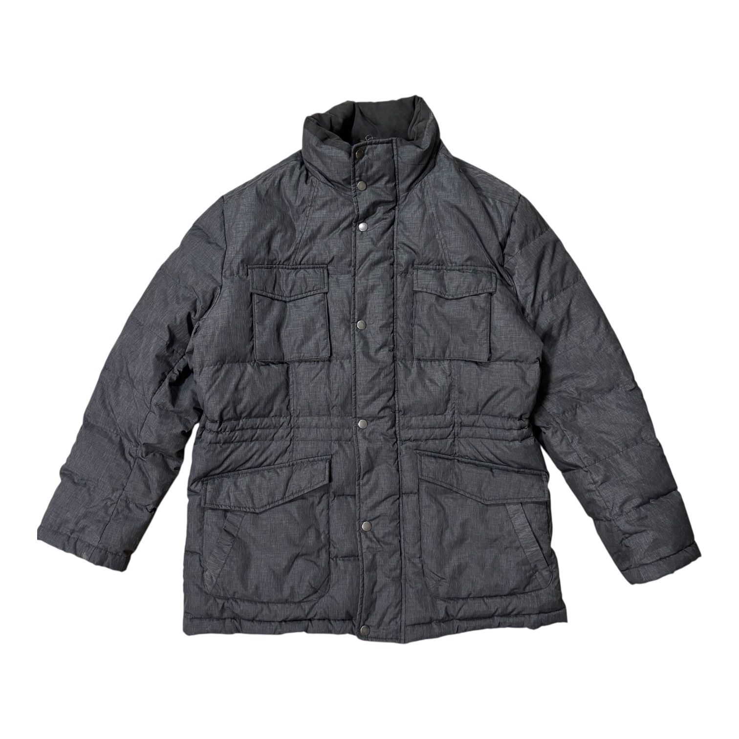 TAKASHI MAYA 高島屋 ダウンジャケット グレー メンズLLサイズ【ZK80