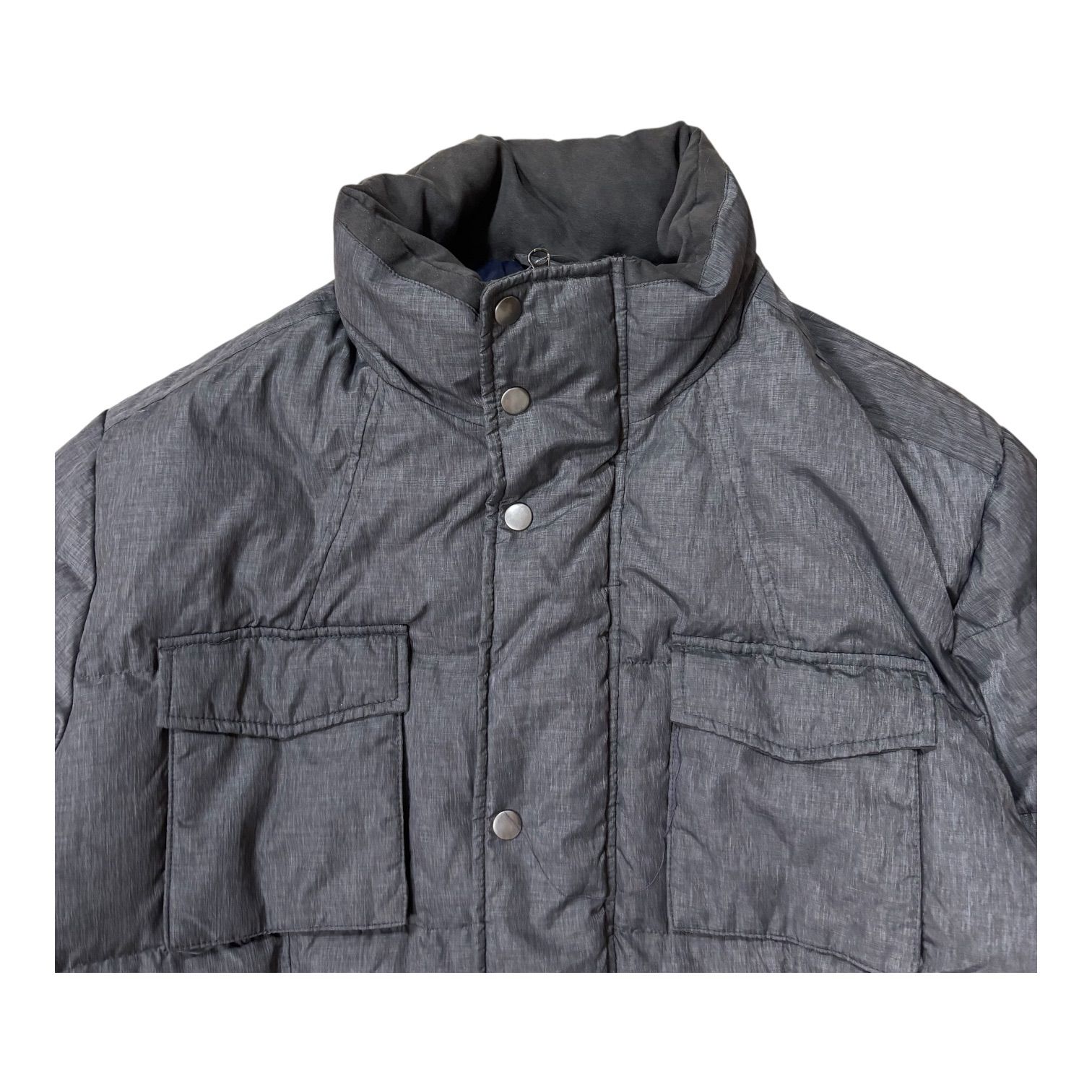 TAKASHI MAYA 高島屋 ダウンジャケット グレー メンズLLサイズ【ZK80