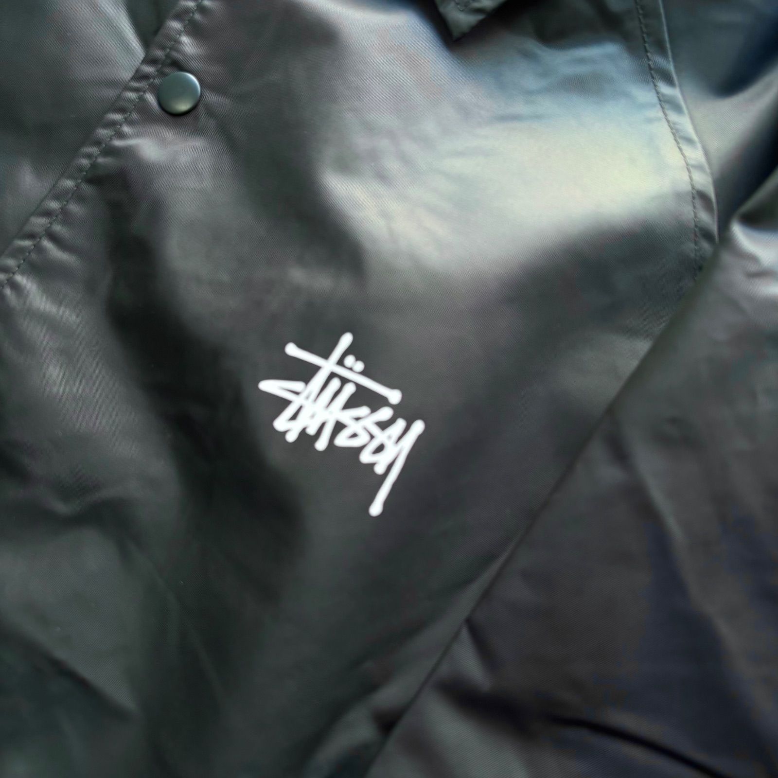 レア] stussy ステューシー コーチジャケット ナイロンジャケット 