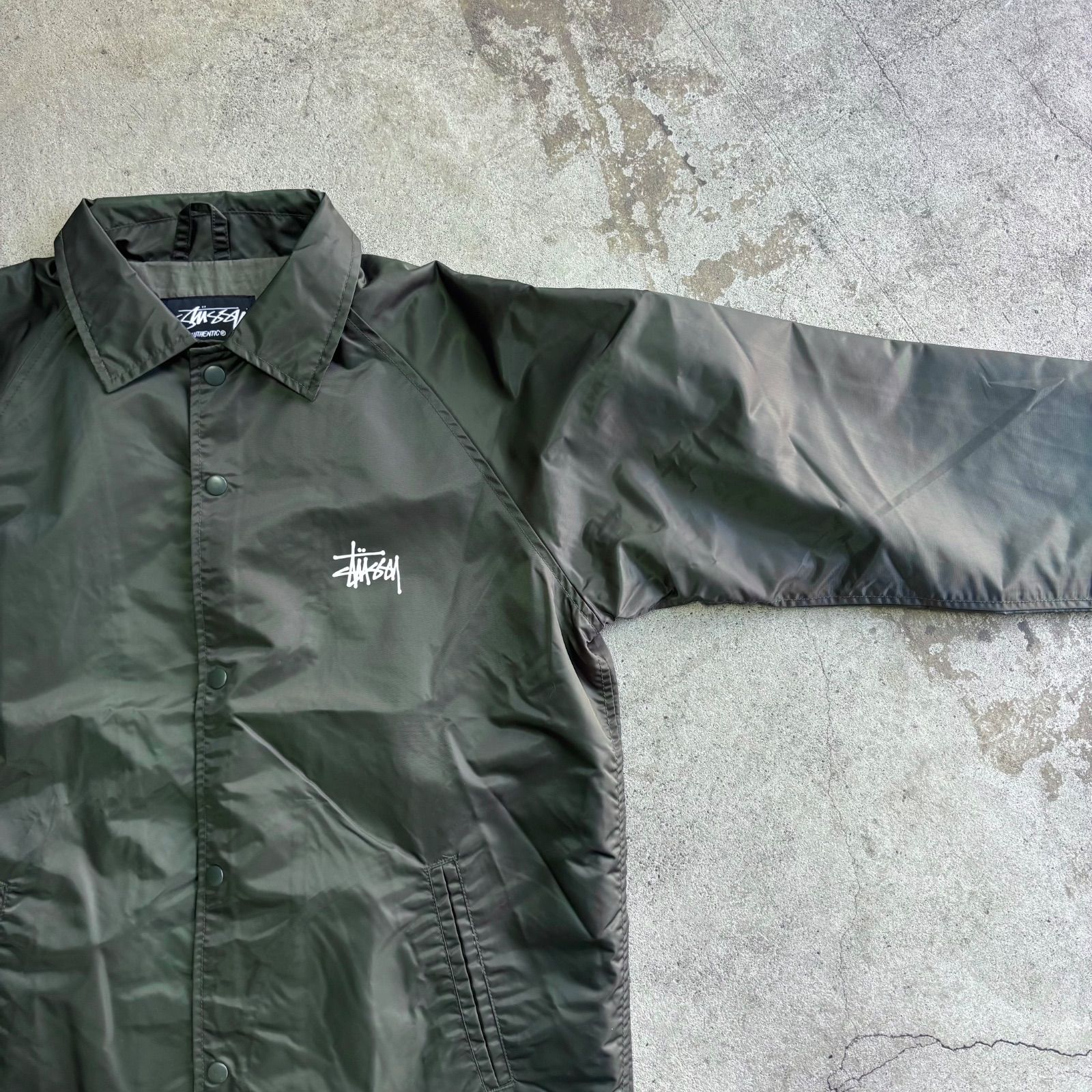 レア] stussy ステューシー コーチジャケット ナイロンジャケット