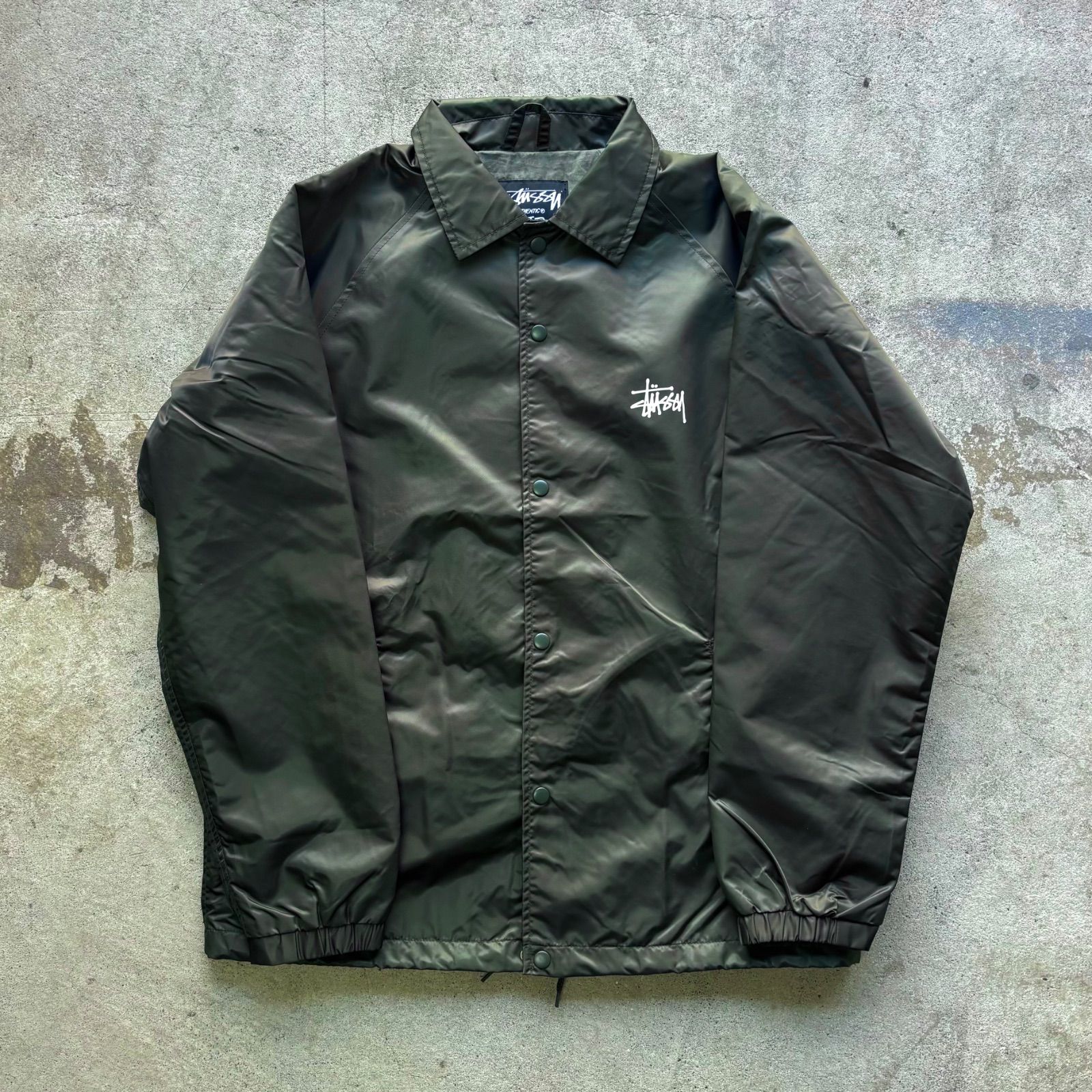 レア] stussy ステューシー コーチジャケット ナイロンジャケット