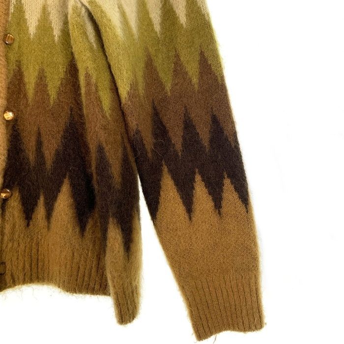 NEEDLES ニードルス 22AW Mohair Cardigan Zigzag モヘア カーディガン