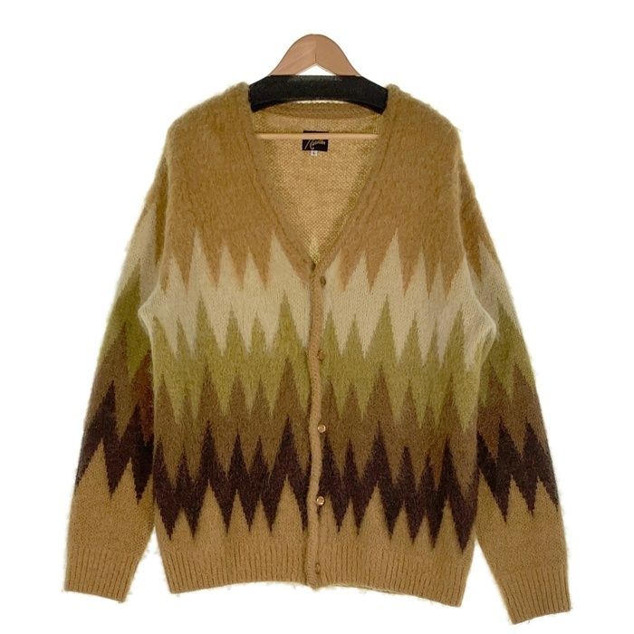 NEEDLES ニードルス 22AW Mohair Cardigan Zigzag モヘア カーディガン