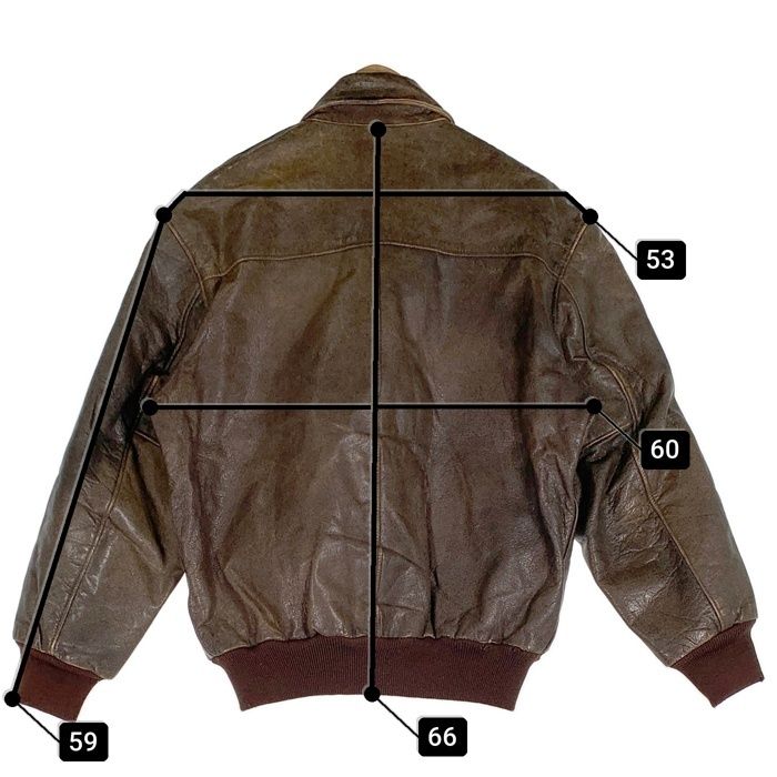 L.L Bean エルエルビーン A-2 レザージャケット ブラウン 72824-71341