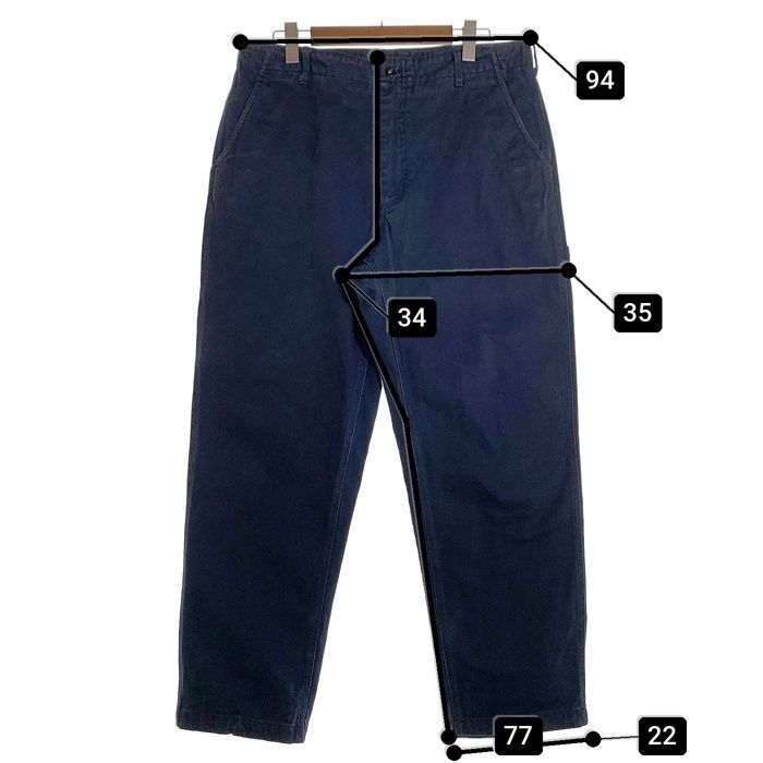 ENGINEERED GARMENTS エンジニアドガーメンツ ダック地 テーパード ペインターパンツ ネイビー Size 36 ENGINEERED GARMENTS エンジニアドガーメンツ ダック地 テーパード