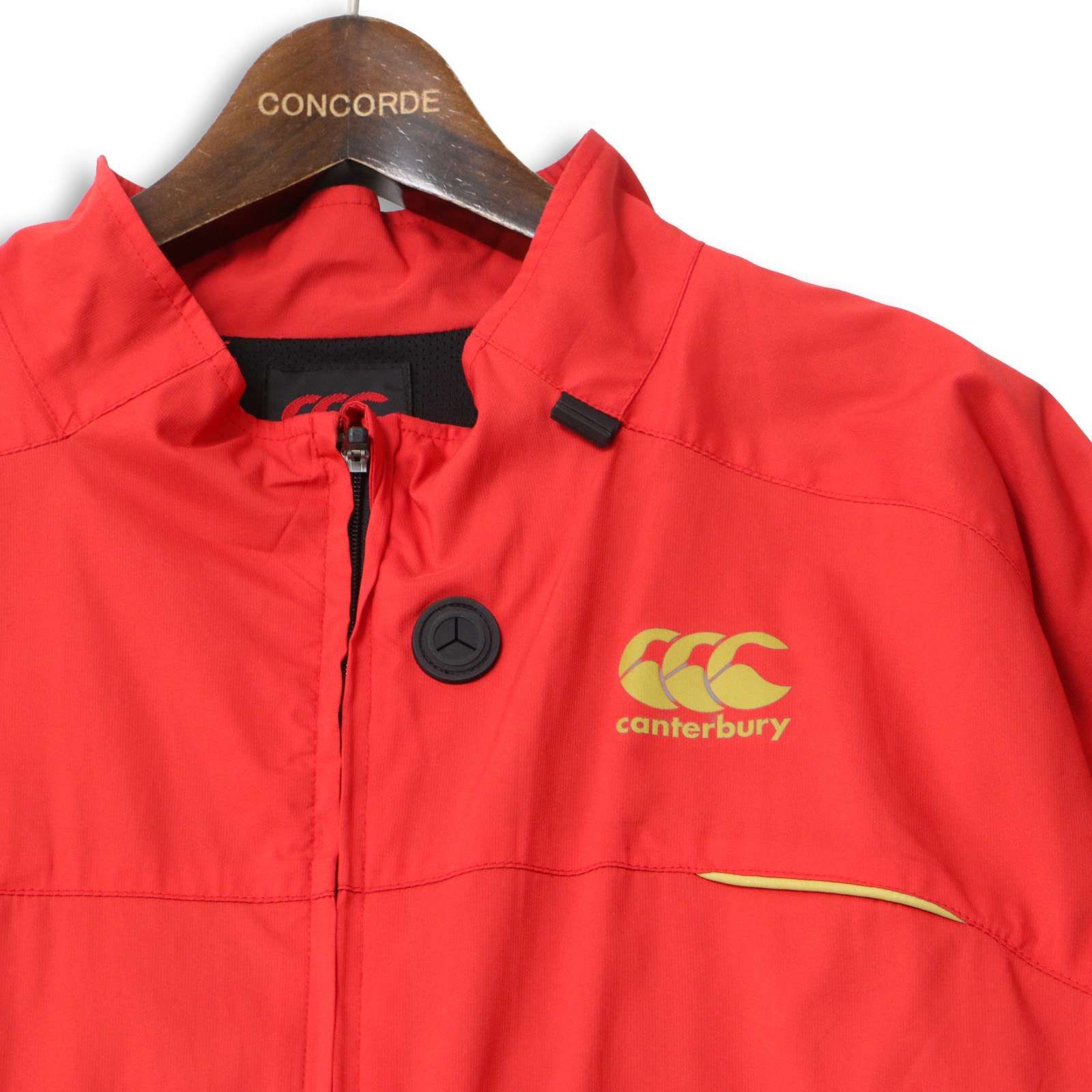 CANTERBURY カンタベリー ラグビー 通年☆ ロゴ 切替 ジャケット