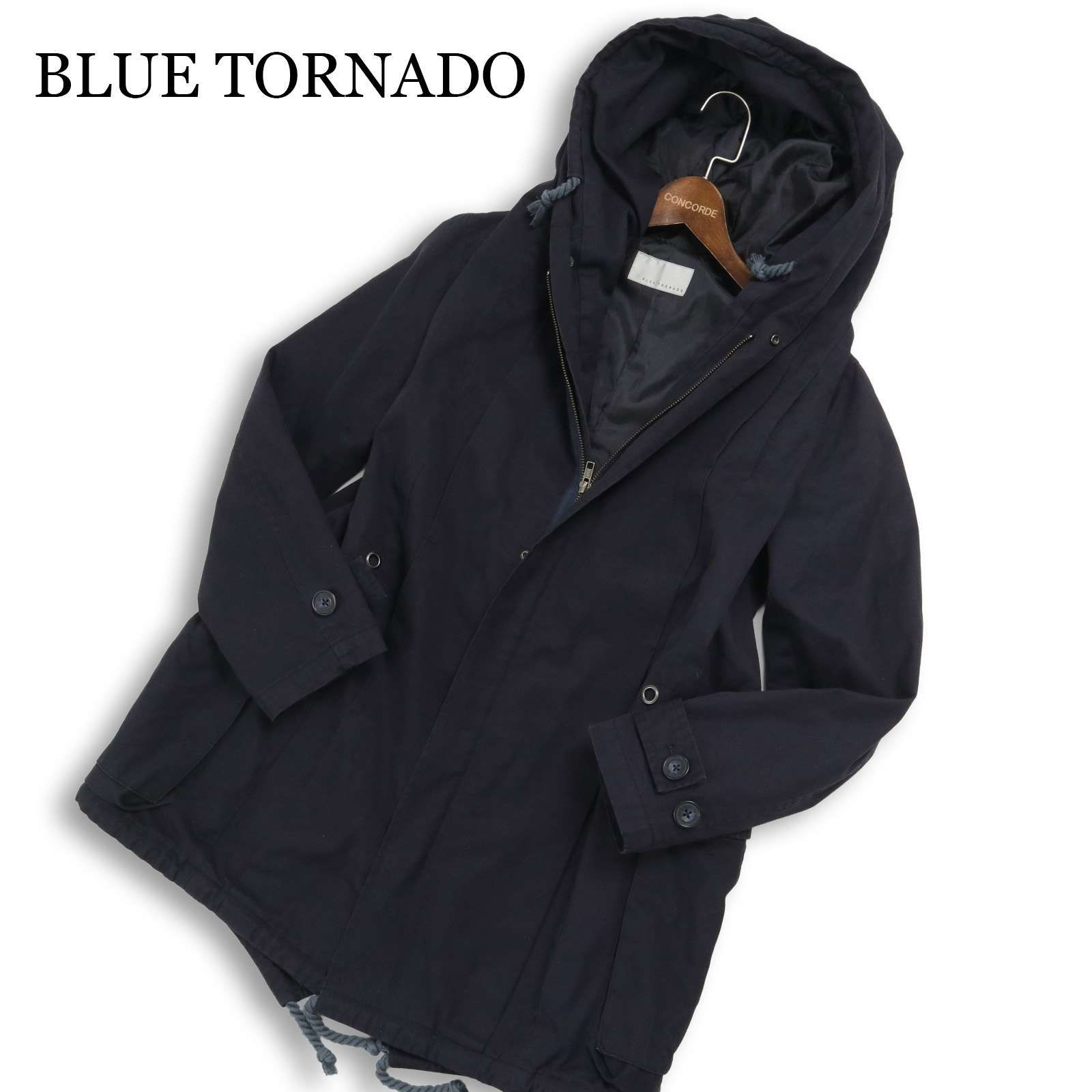 BLUE TORNADO トルネードマート 通年 フードワイヤー☆ コットン