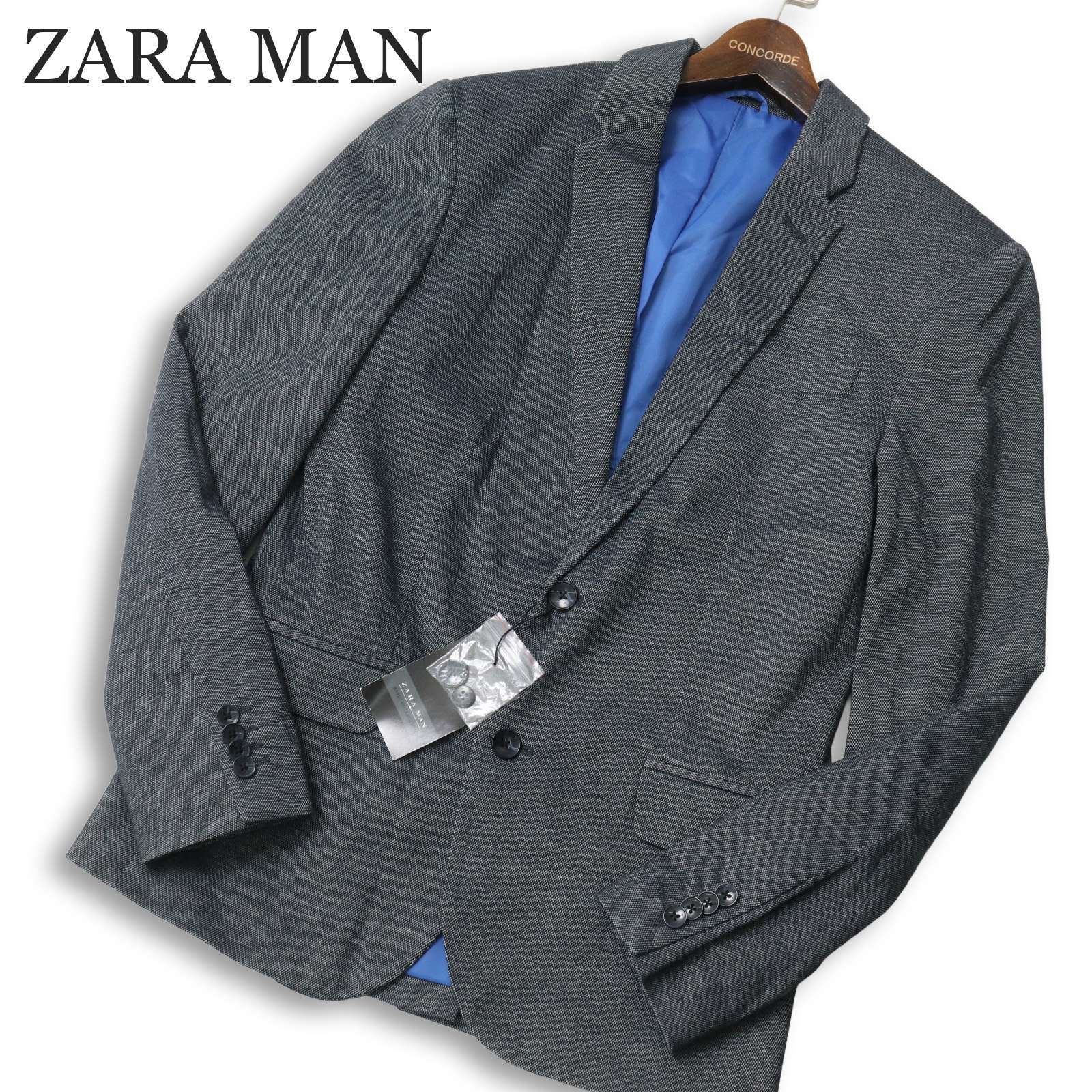 新品 未使用】 ZARA MAN ザラ マン 通年 総裏☆ アンコン テーラード 