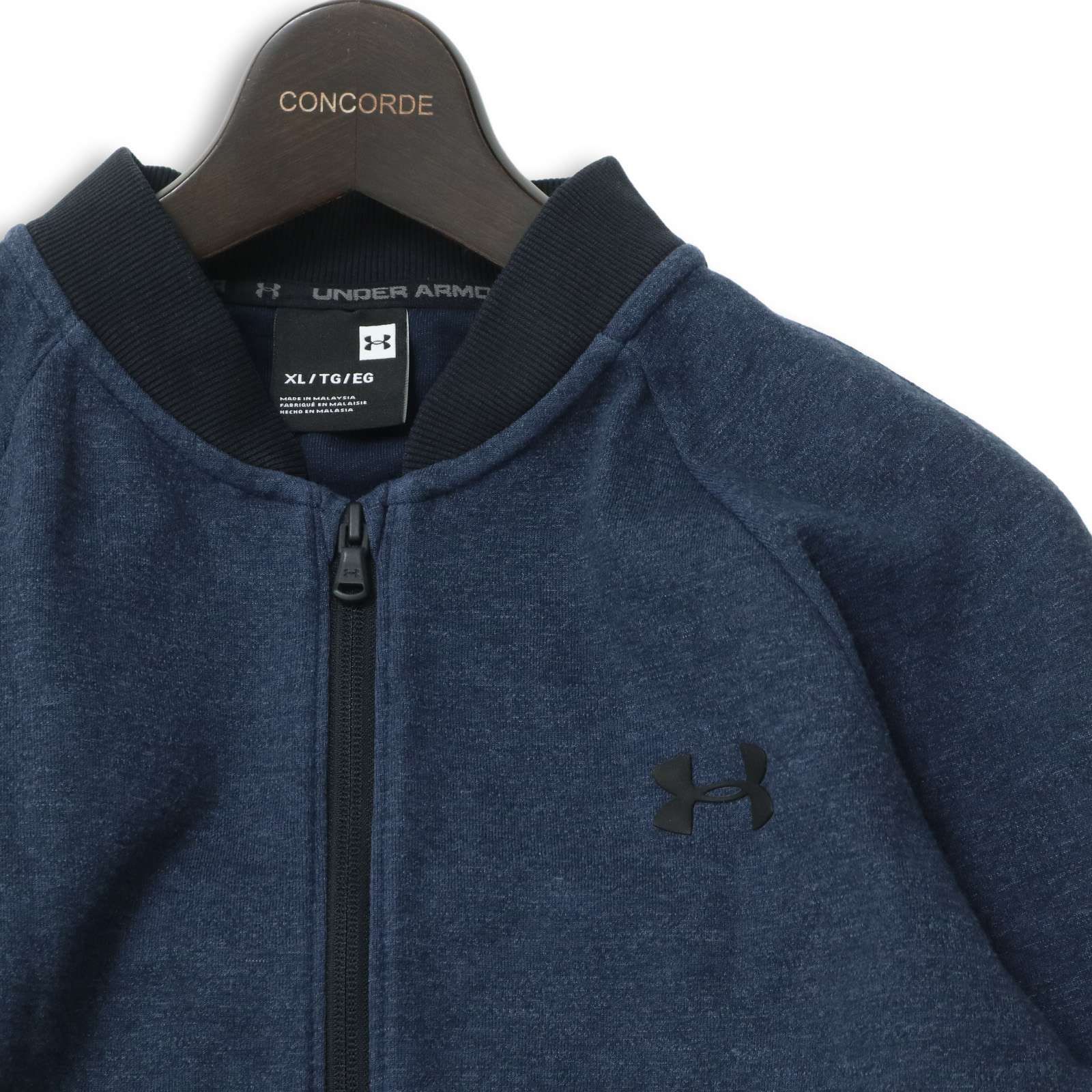 UNDER ARMOUR アンダーアーマー 通年☆ ロゴ ジャケット ブルゾン Sz