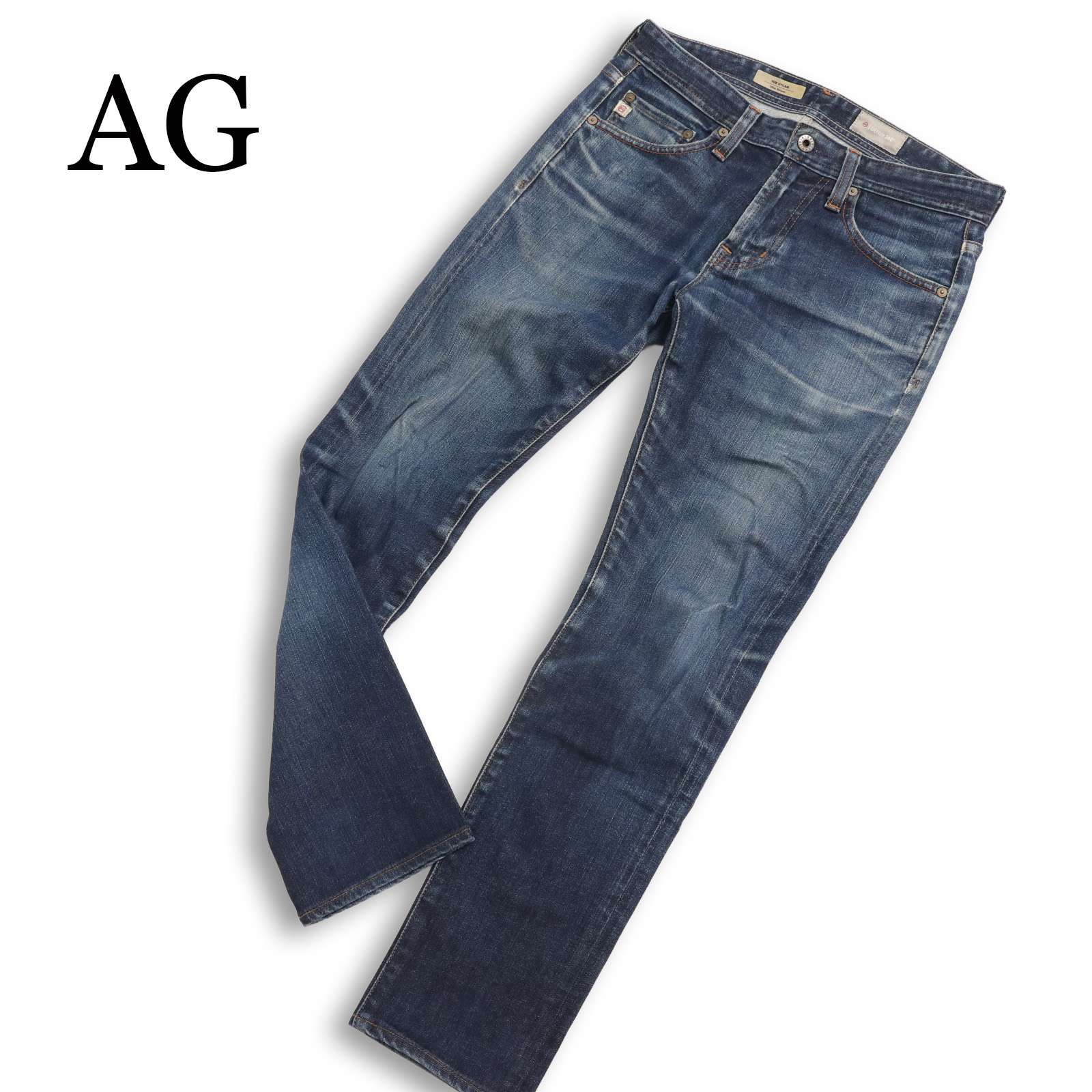 【新品】AG DYLAN スリムスキニーデニム USA製☆ AG エージー THE DYLAN☆ USED加工 ストレッチ スリム