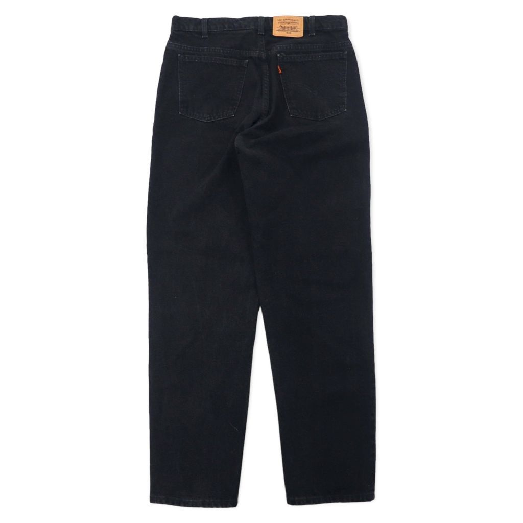 Levi's カナダ製 ユーロリーバイス ブラック デニムパンツ テーパード