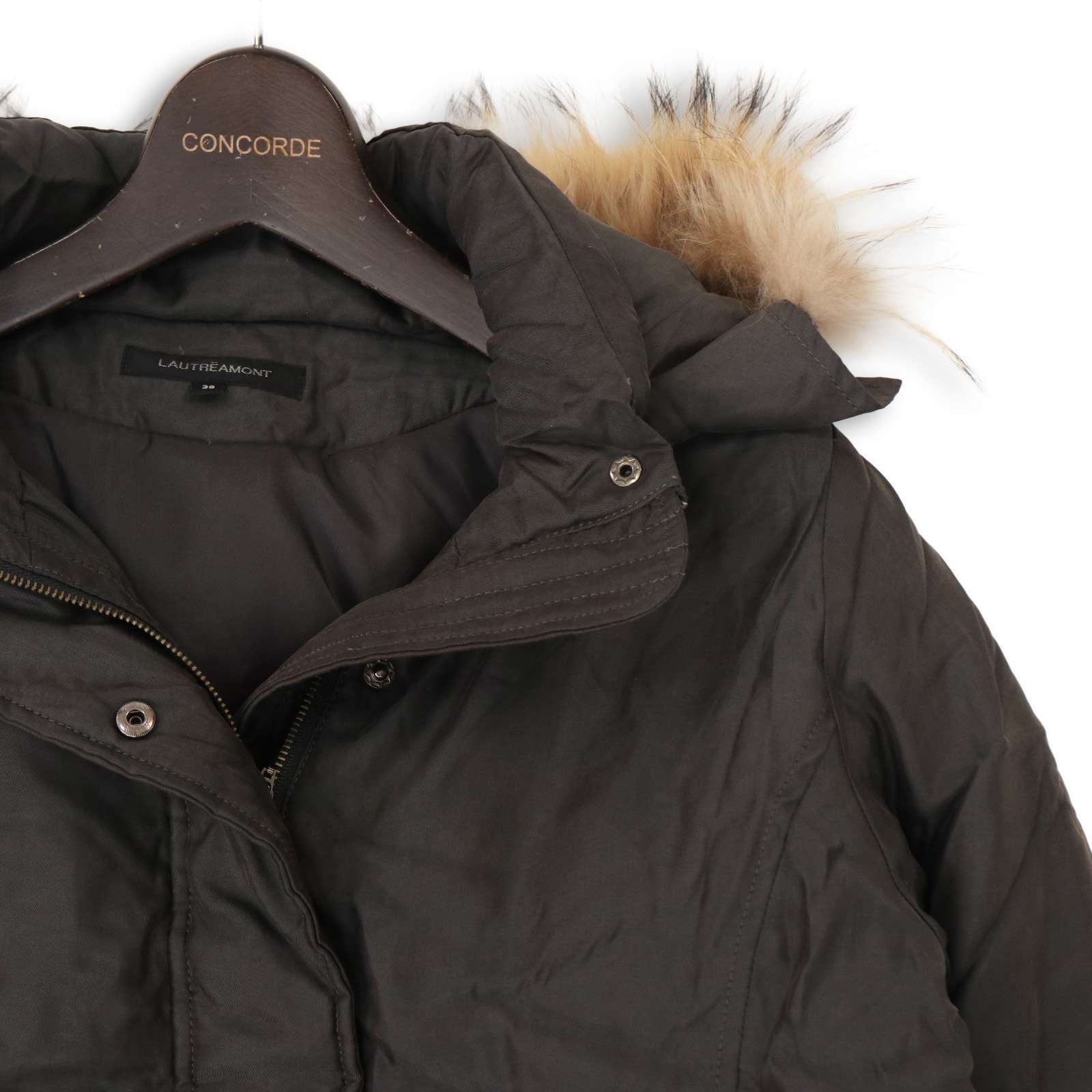 LAUTREAMONT ロートレアモン 秋冬 フード＆リアル ファー着脱可