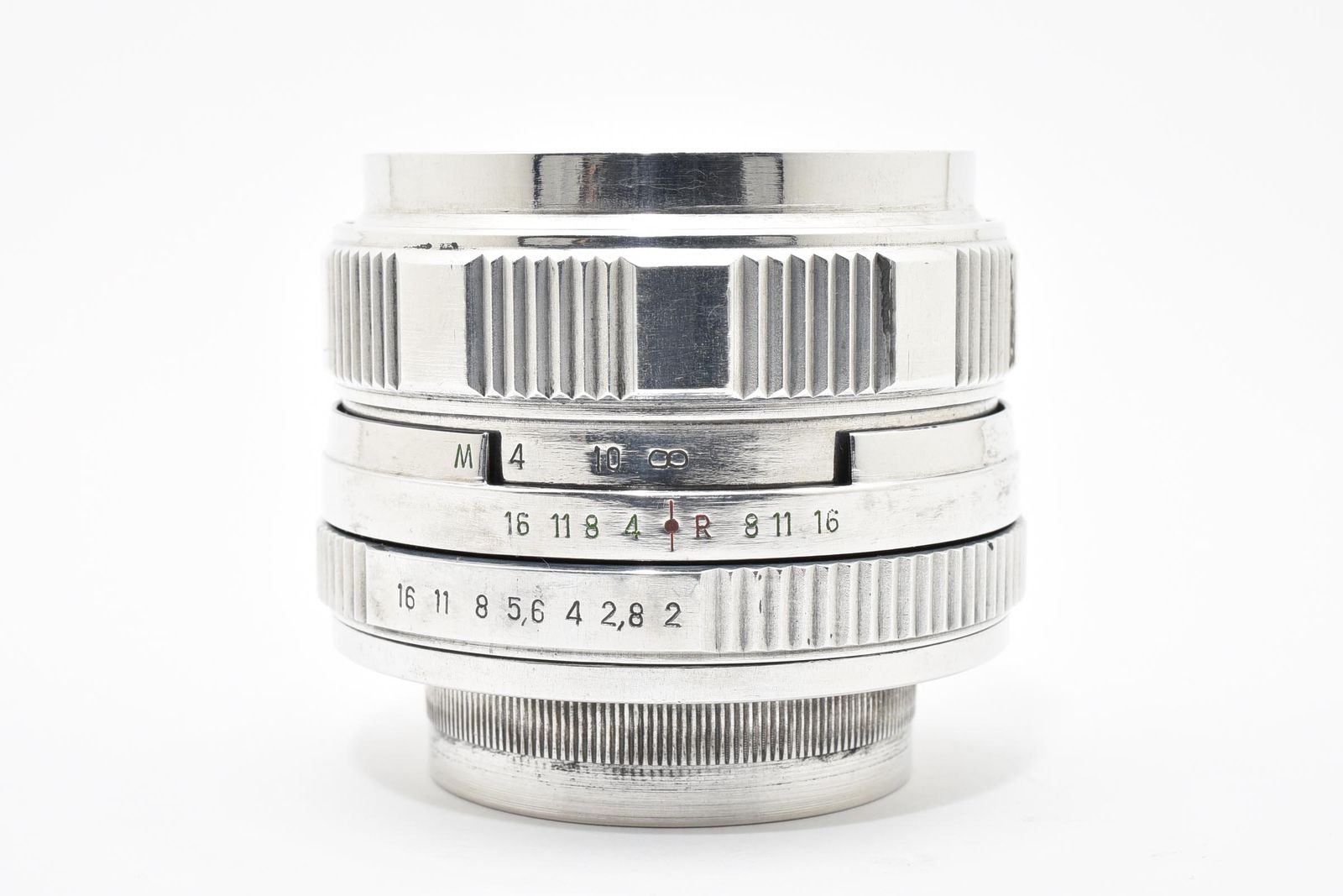 □ 希少 美品 □ ヘリオス HELIOS 44M-4 58mm F2 シルバー クローム