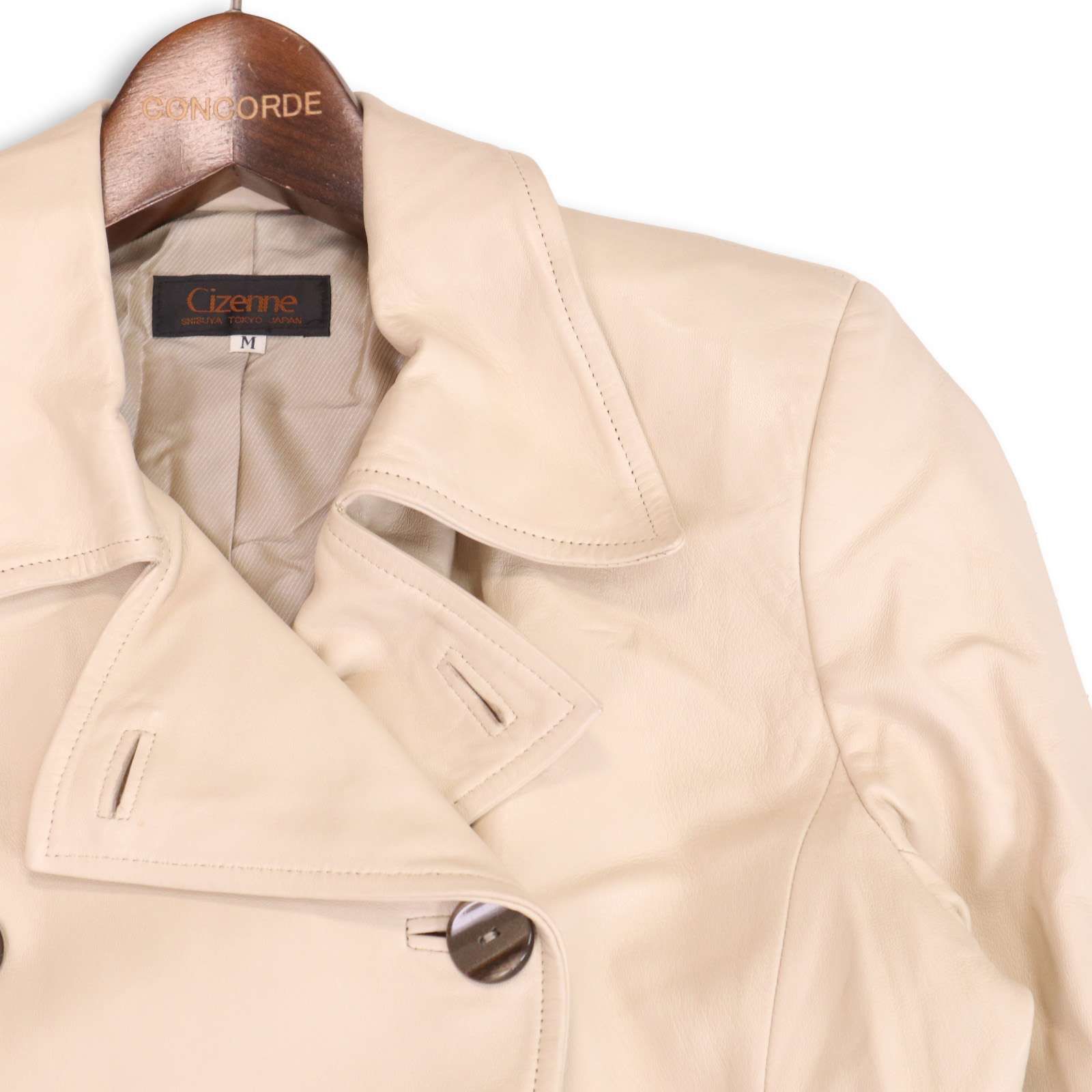 Cizenne シゼンヌ 秋冬 羊皮 リアル ラム レザー☆ ジャケット