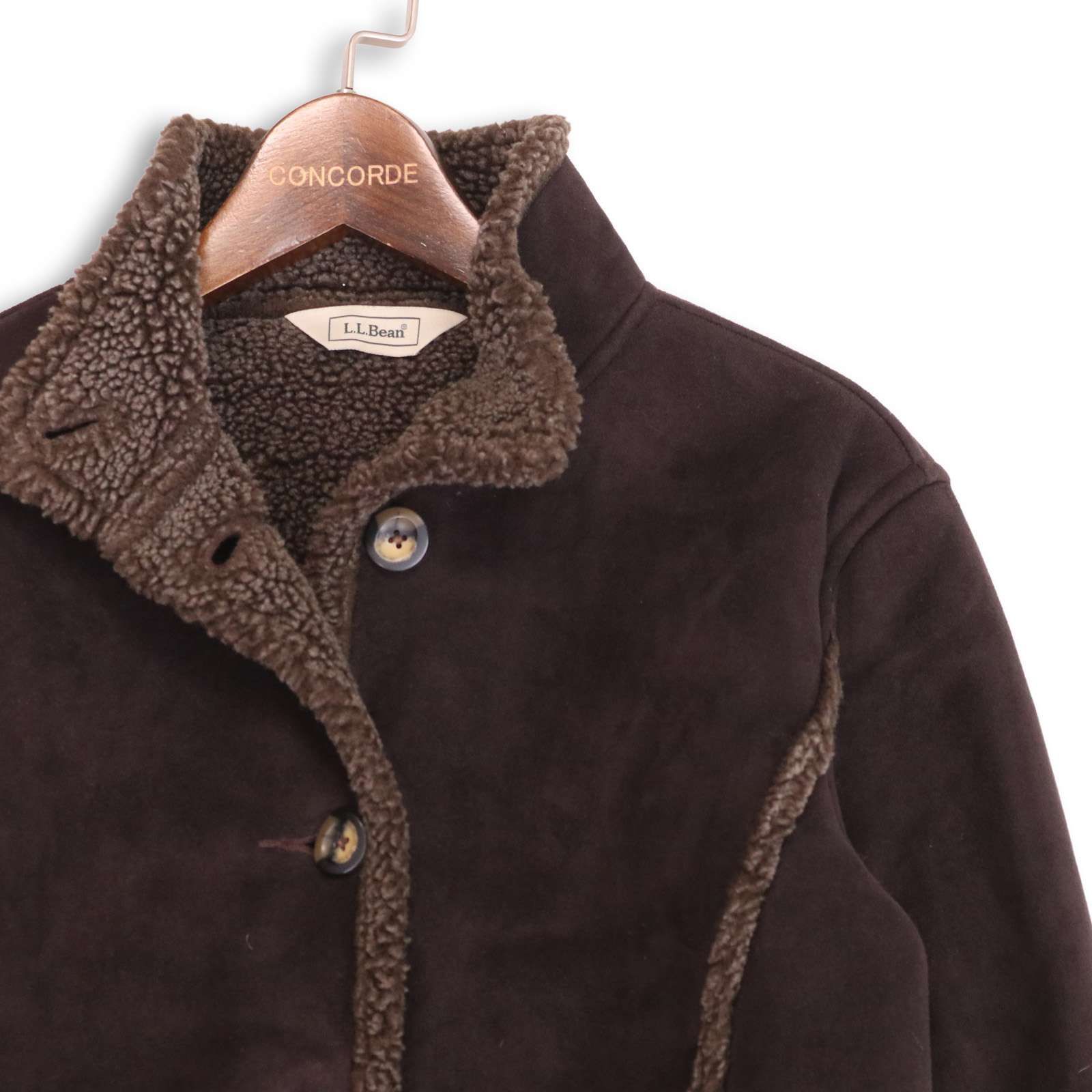 L.L.Bean エルエルビーン 秋冬 フェイク ムートン☆ シアリング風 ボア