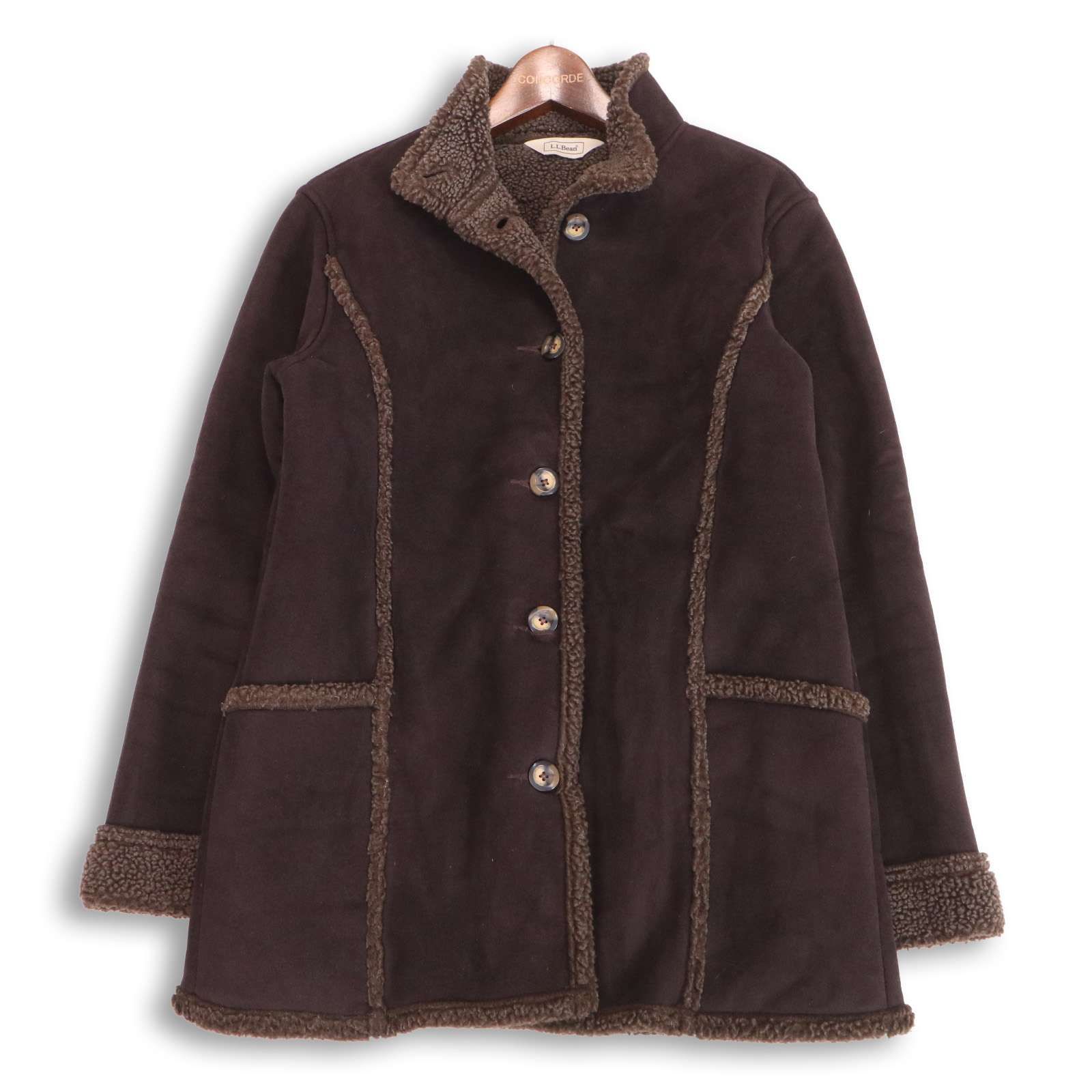 L.L.Bean エルエルビーン 秋冬 フェイク ムートン☆ シアリング風 ボア