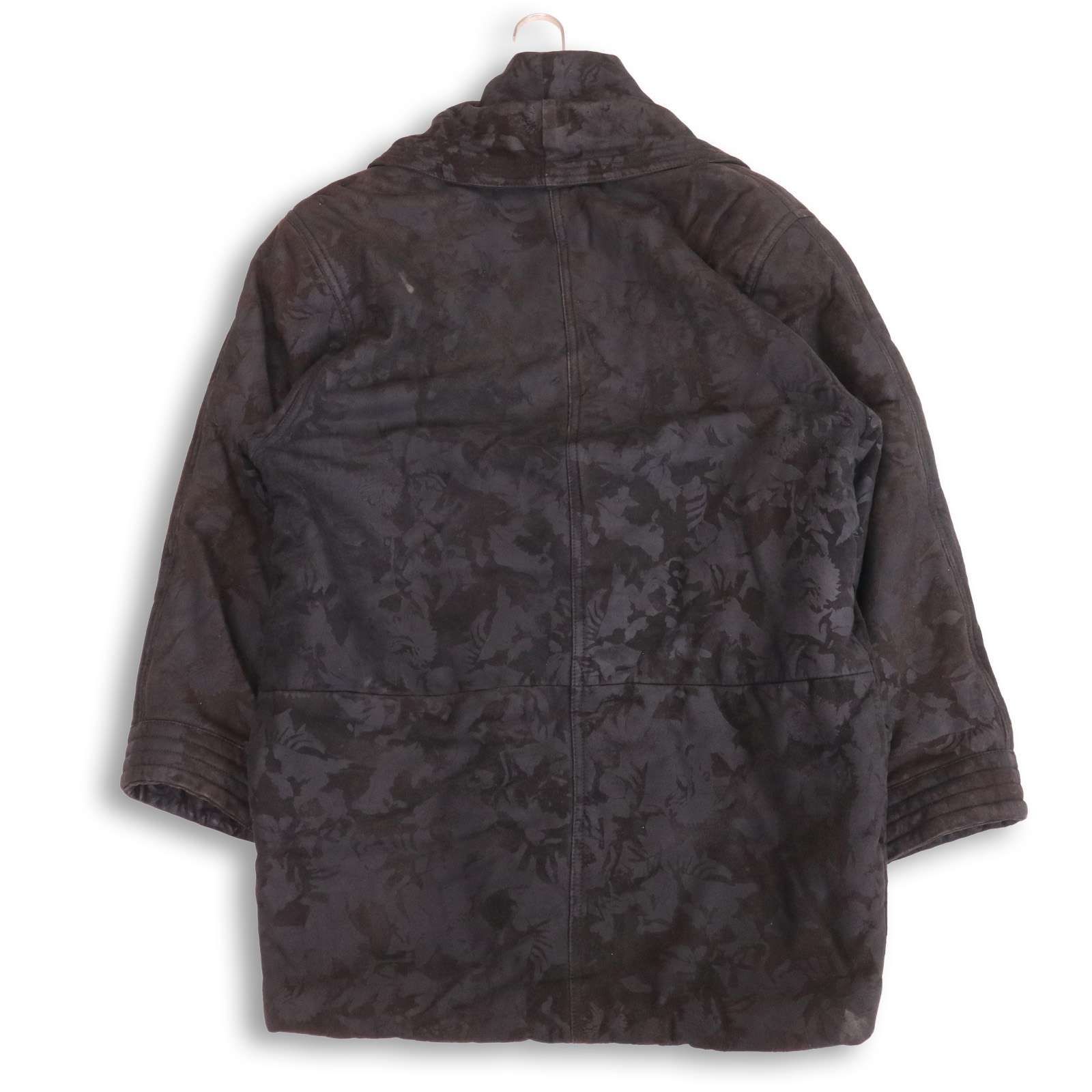 TRUSSARDI トラサルディ 秋冬☆ シープレザー 総柄 レザー ジャケット