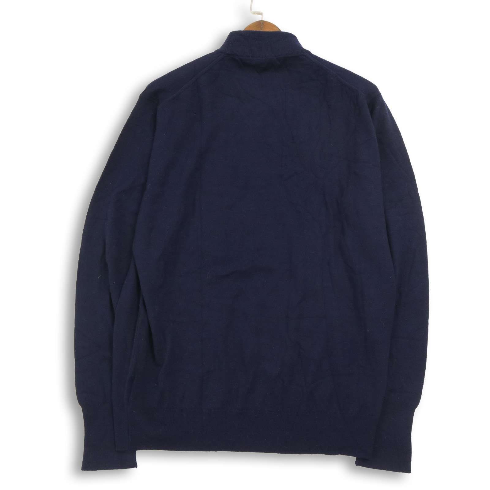 英国製☆ Aquascutum アクアスキュータム 秋冬 ウール100％☆ モック 