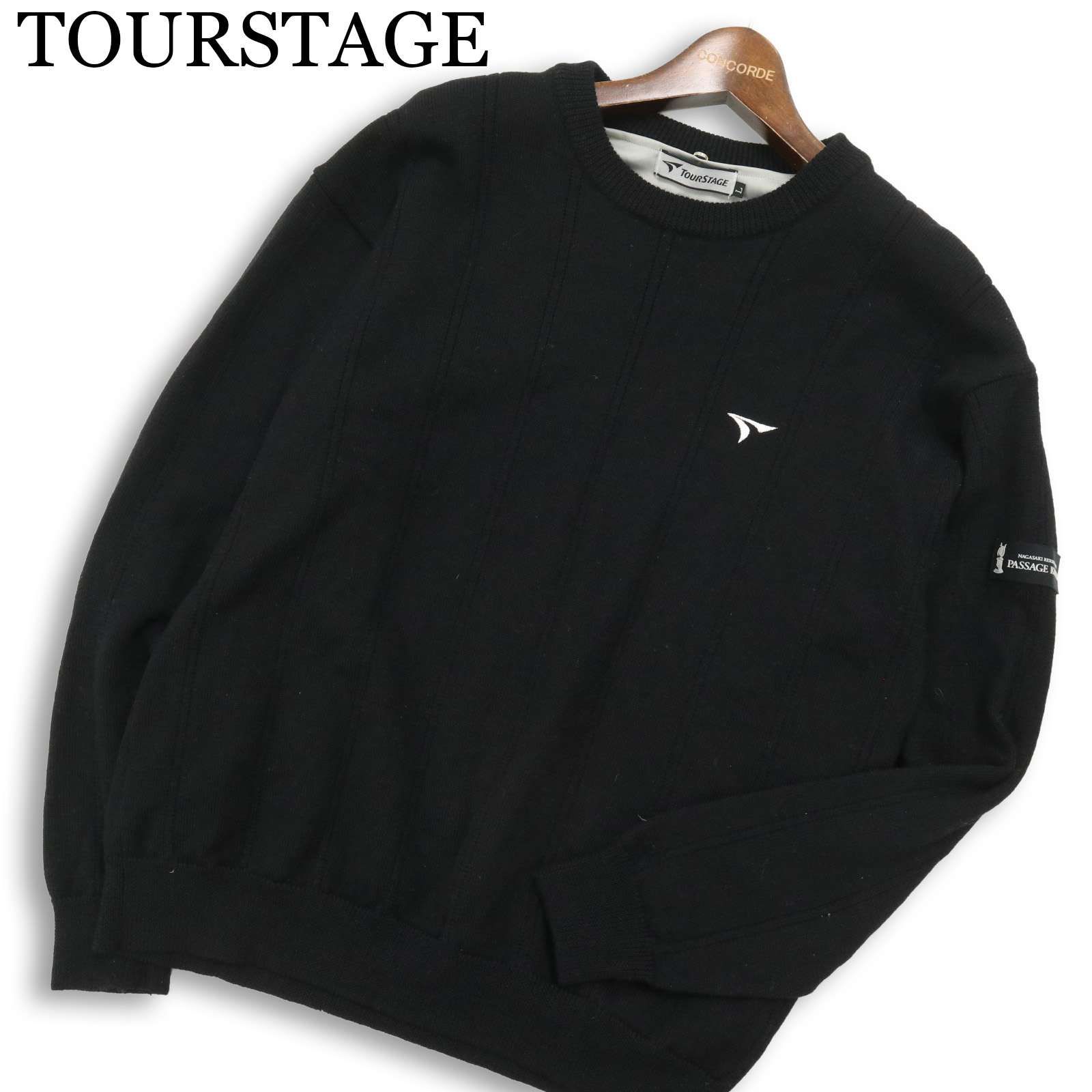 TOURSTAGE ゴルフウェア　セーター TOURSTAGE ツアーステージ ゴルフ 秋冬 インナー付き☆ PASSAGE KINKAI