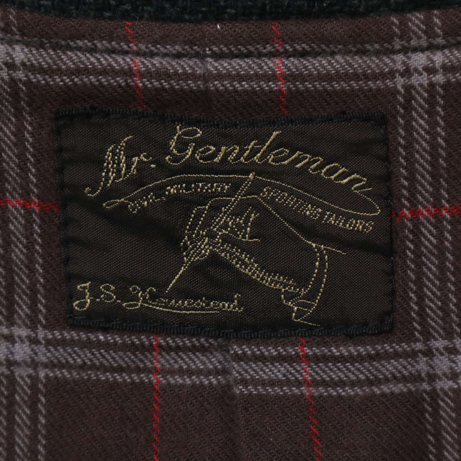 極美品 ミスタージェントルマン トレンチコート Mr.GENTLEMAN ミスタージェントルマン 秋冬☆ ウール100% トレンチ