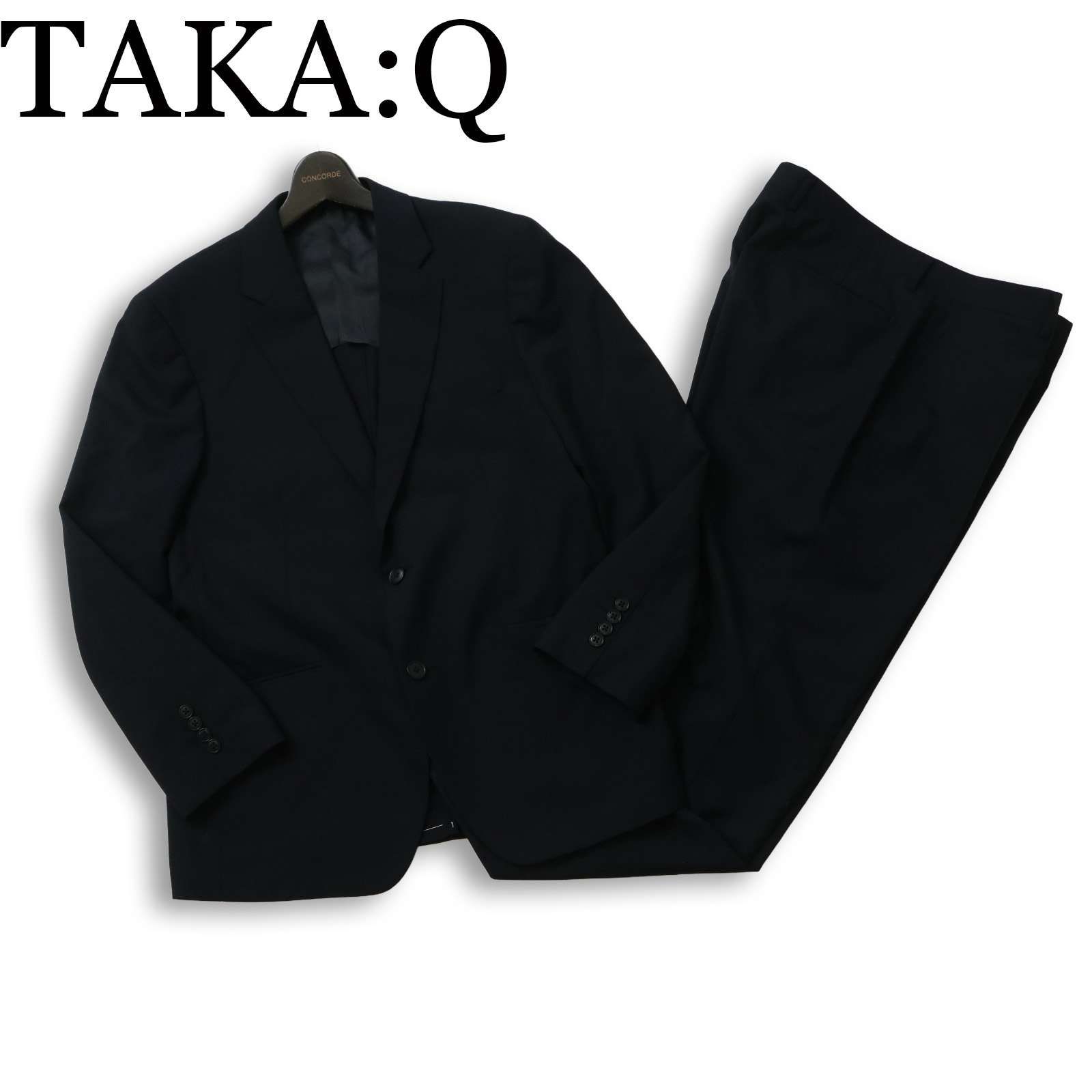 TAKA:Q タカキュー 春夏 背抜き☆ スーツ セットアップ ジャケット