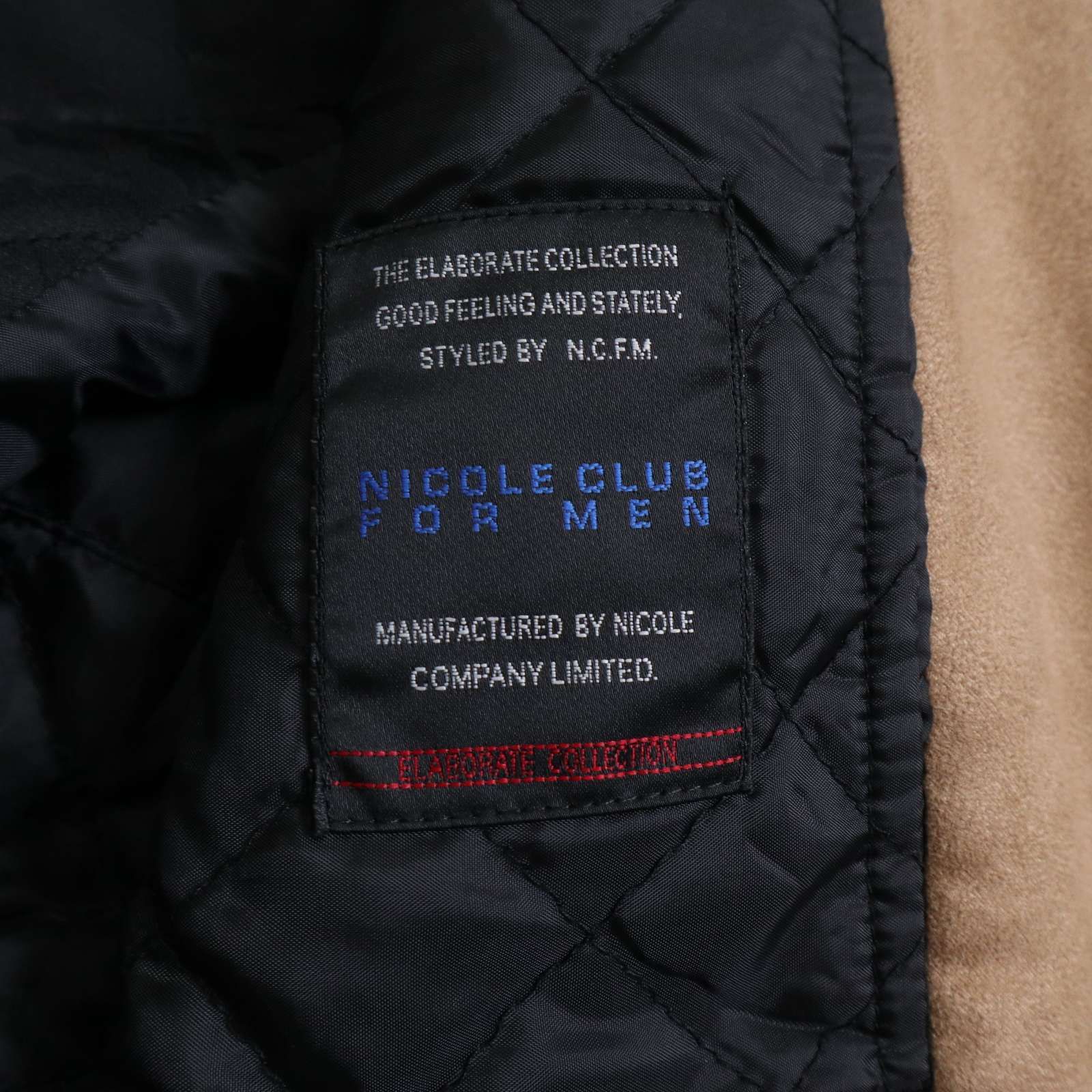 NICOLE CLUB FOR MEN ニコルクラブ フォーメン シンサレート 中綿☆ F