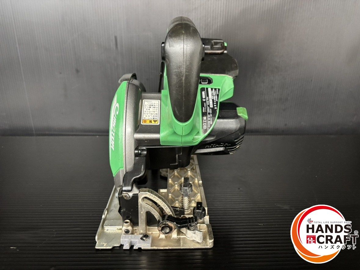 ♭ 品 日立 C 18 DBL 125 mmコードレス丸のこ V 本体のみ 熊