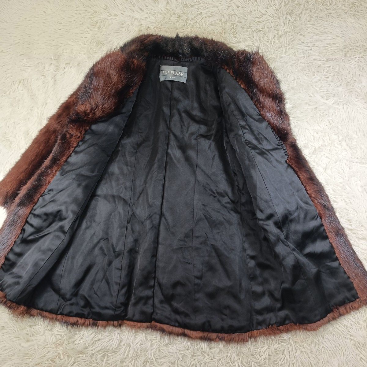 Moonbat FUR FLASH ファーコート ミンクコート リアルファー 貂 本毛皮