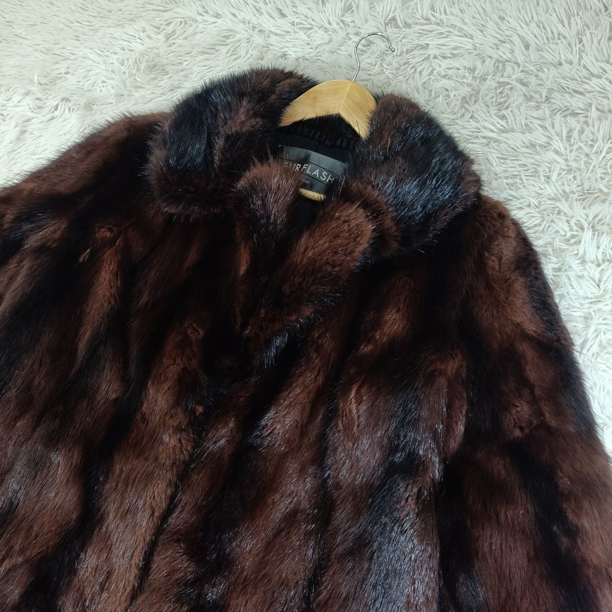 Moonbat FUR FLASH ファーコート ミンクコート リアルファー 貂 本毛皮