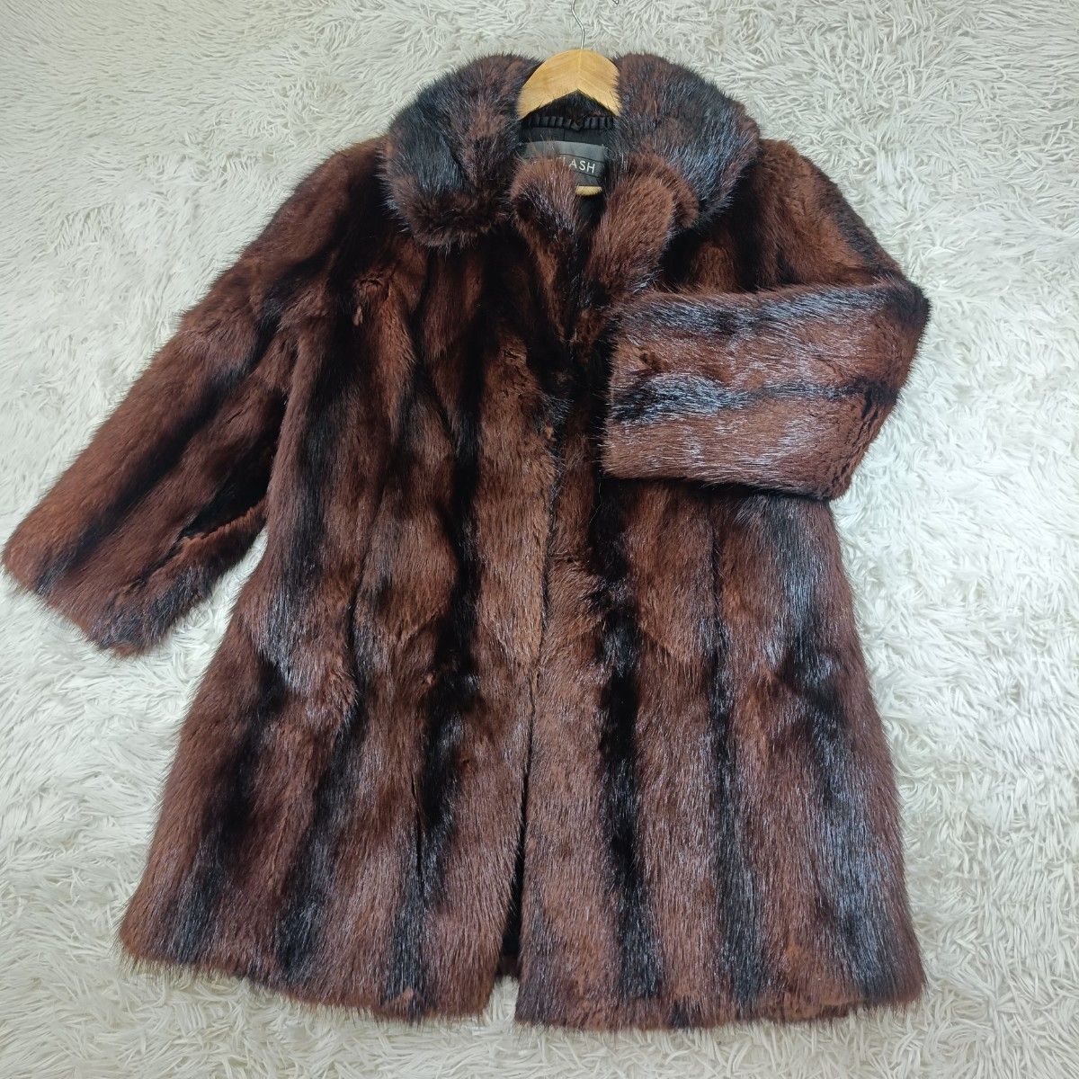 Moonbat FUR FLASH ファーコート ミンクコート リアルファー 貂 本毛皮