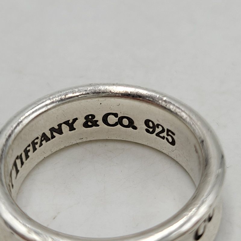 中古品】TIFFANY&Co. ティファニー 925 1837 NARROW RING ナローリング
