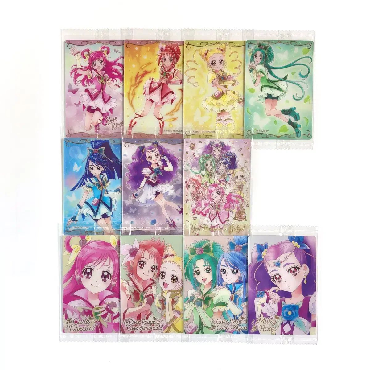 イェプパ ウエハース 8弾 コンプリート プリキュア BANDAI GACHA COOGI クージー 玩具