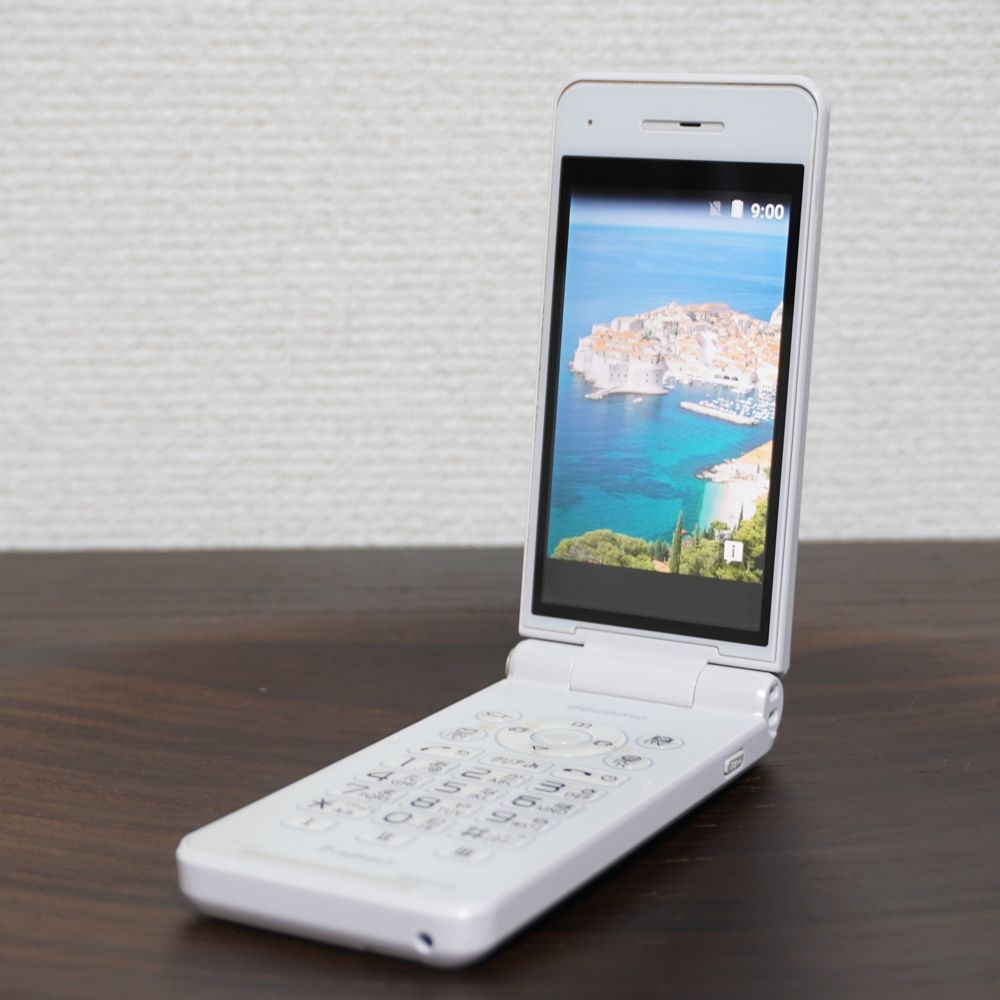 docomo P-smartケータイ P-01J ホワイト 【SIMロック解除済】 【送料