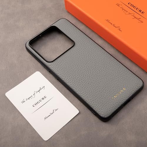 COGURE 互換 Xiaomi 15T Pro ケース 本革 レザー 耐衝撃 シンプル