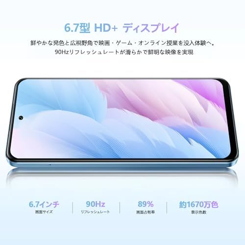 OUKITEL C58 スマートフォン、128GB/1TB拡張メモリ、 Amazon.com: OUKITEL C58 Pro Unlocked Cell Phone - Android 14