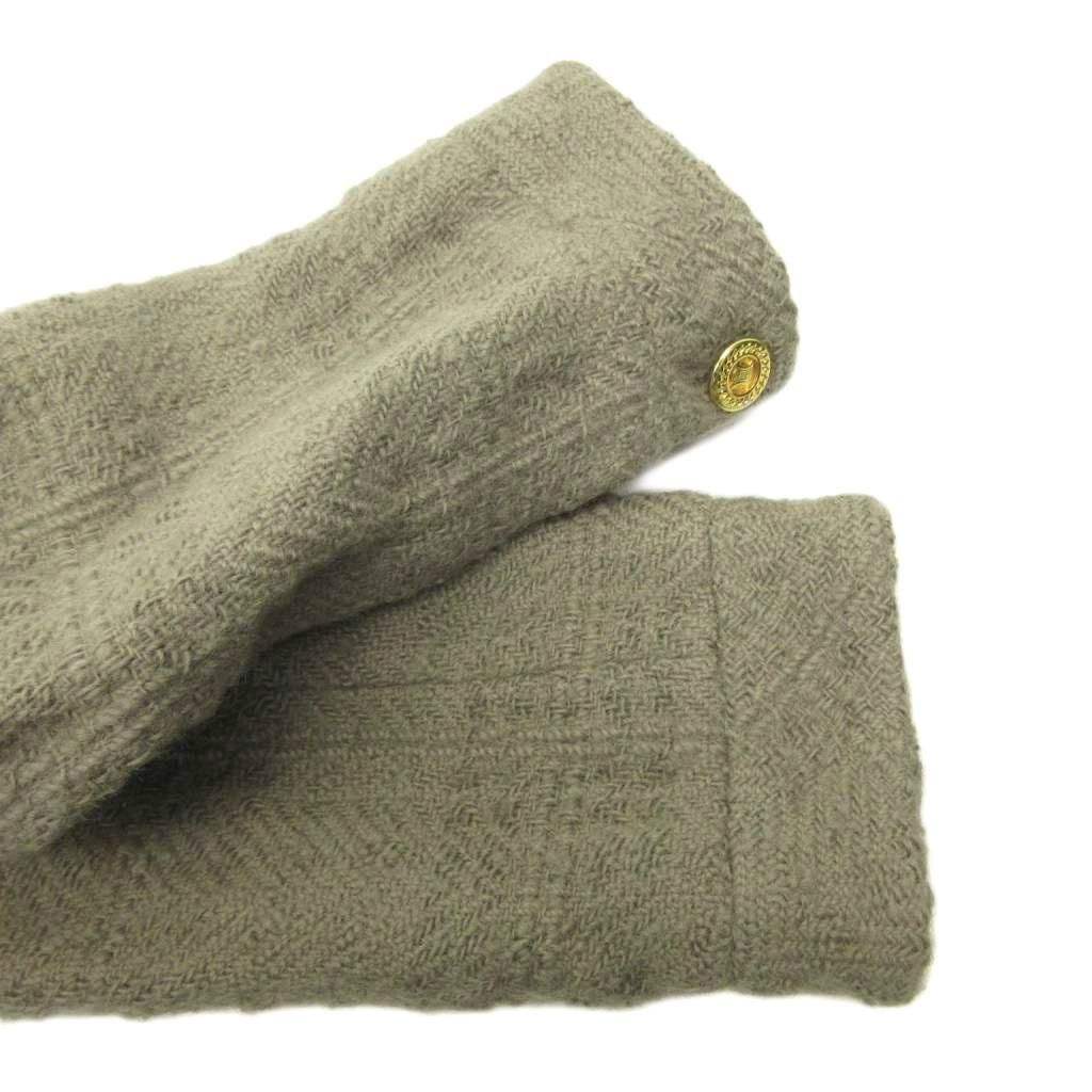 セリーヌ CELINE 美品 ヴィンテージ ノーカラージャケット トリオンフ