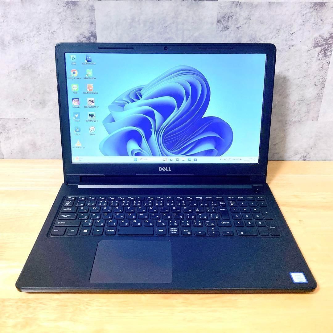0038【快適動作！】美品 ノートパソコン DELL 大画面 Core i3