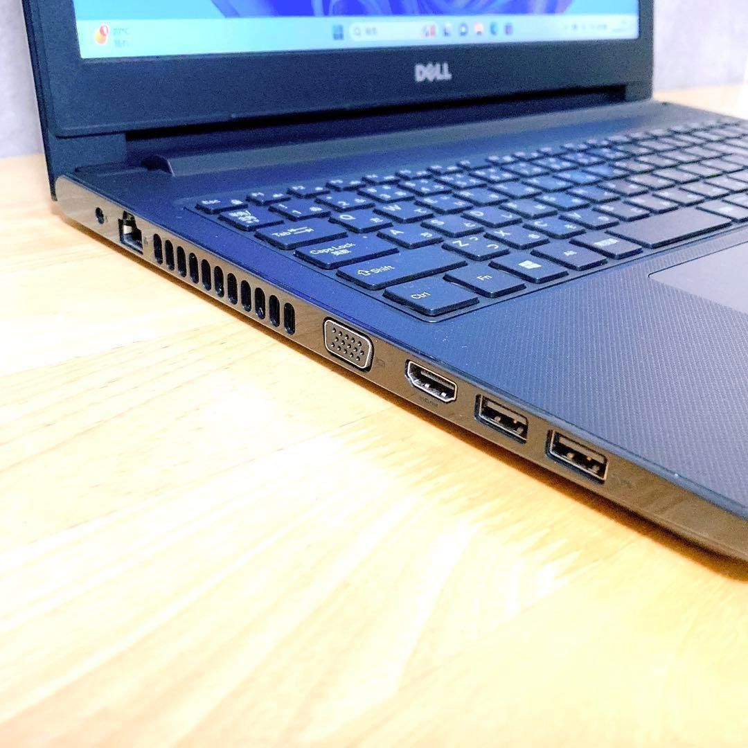 0038【快適動作！】美品 ノートパソコン DELL 大画面 Core i3