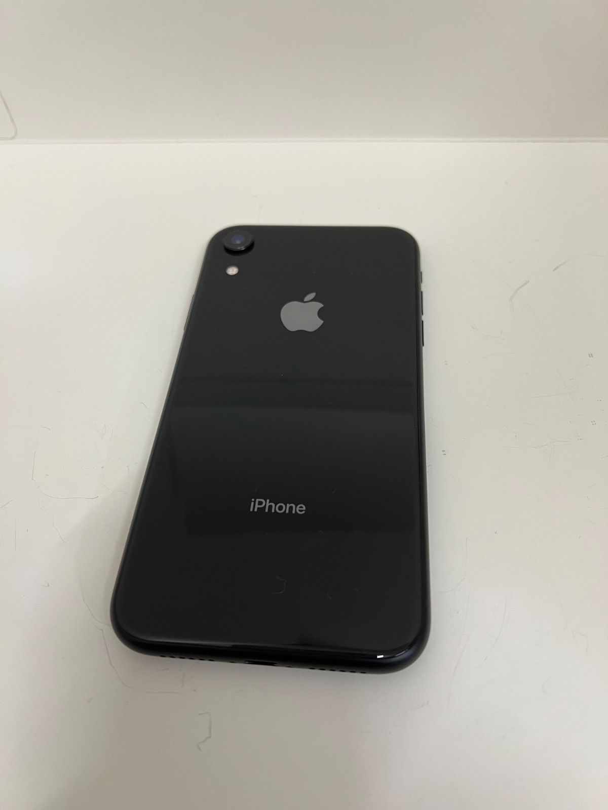 iPhoneXR64GBブラック 美品 SIMロック解除済み