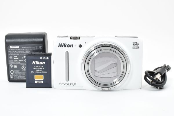 ☆美品☆ NIKON ニコン COOLPIX S9700 コンパクトデジタルカメラ #K370