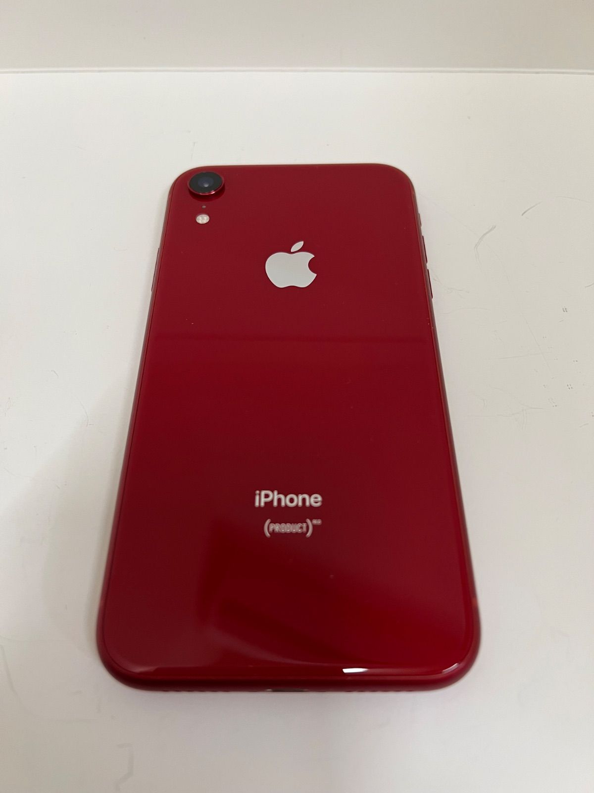 iPhone XR 64GB レッド (中古) SIM iPhoneXR64GBレッド SIMロック解除済み