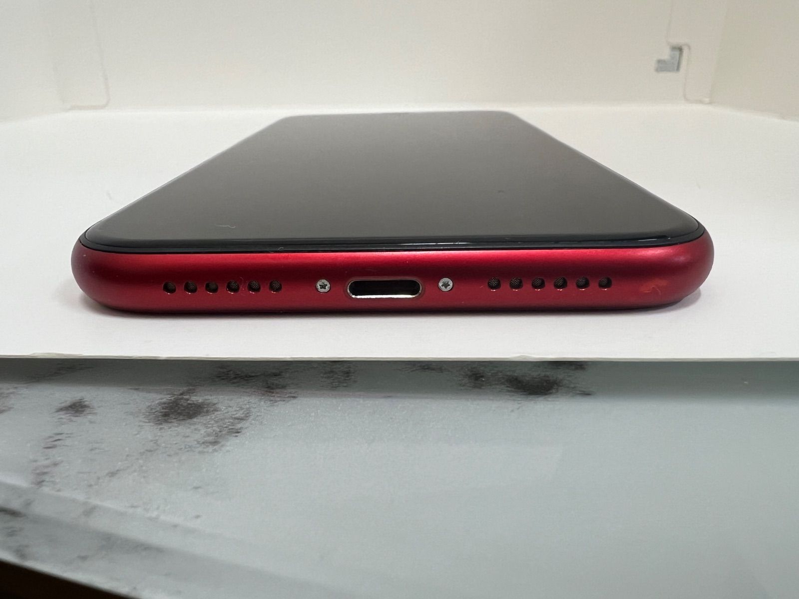 iPhone XR 64GB レッド (中古) SIM iPhoneXR64GBレッド SIMロック解除済み